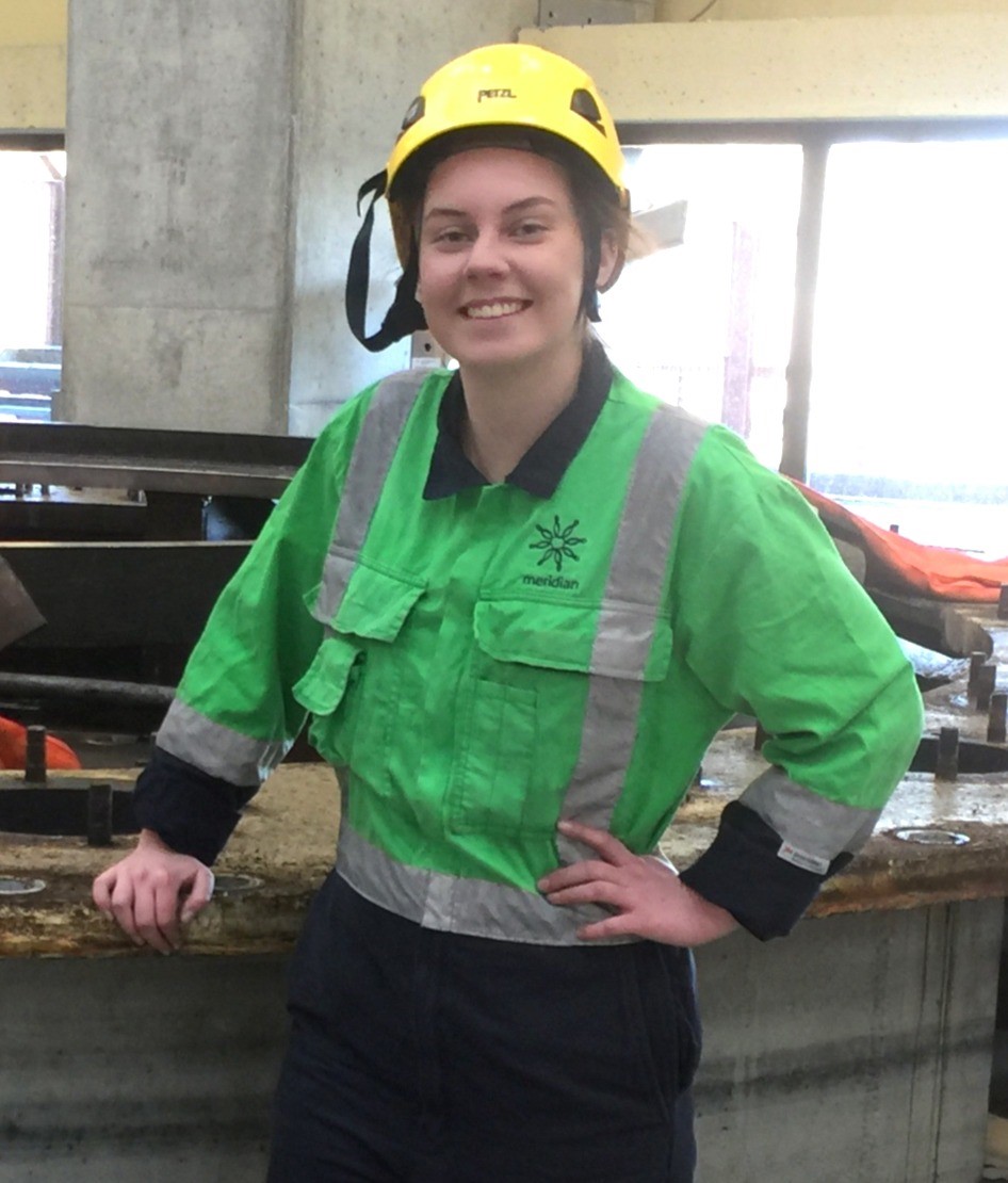 Holly turns her love of engineering into a career with Meridian Energy ...
